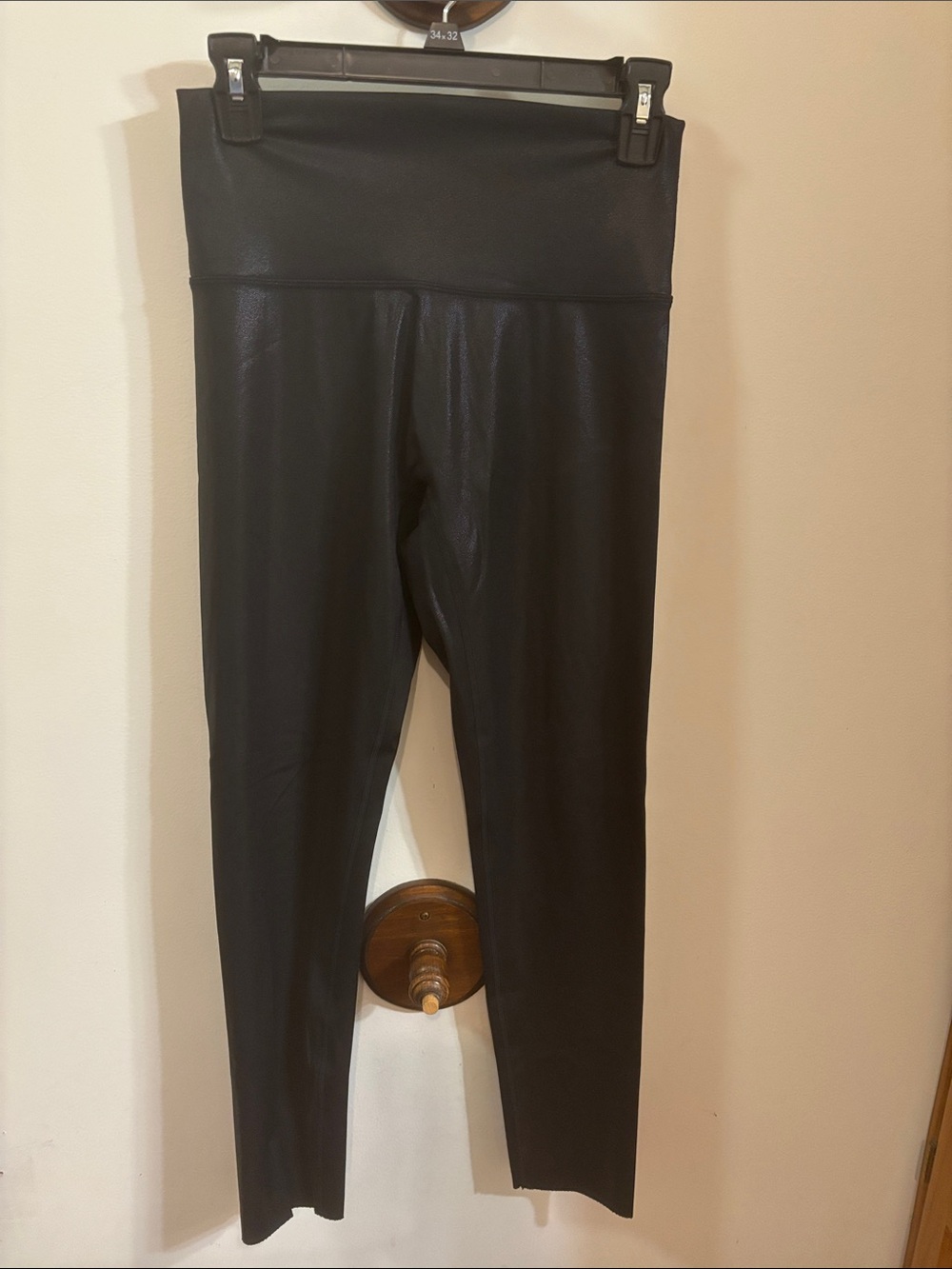 Aerie Faux Leather Black Leggings